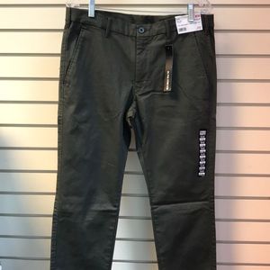 MEN ULTRA STRETCH SKINNY CHINO PANTS /56 olive